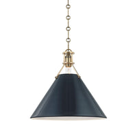 PAINTED NO.2 ONE LIGHT 16" PENDANT - robinsonco.ca