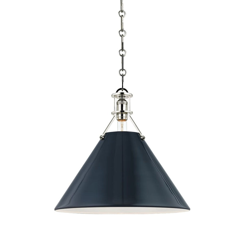 PAINTED NO.2 ONE LIGHT 16" PENDANT - robinsonco.ca