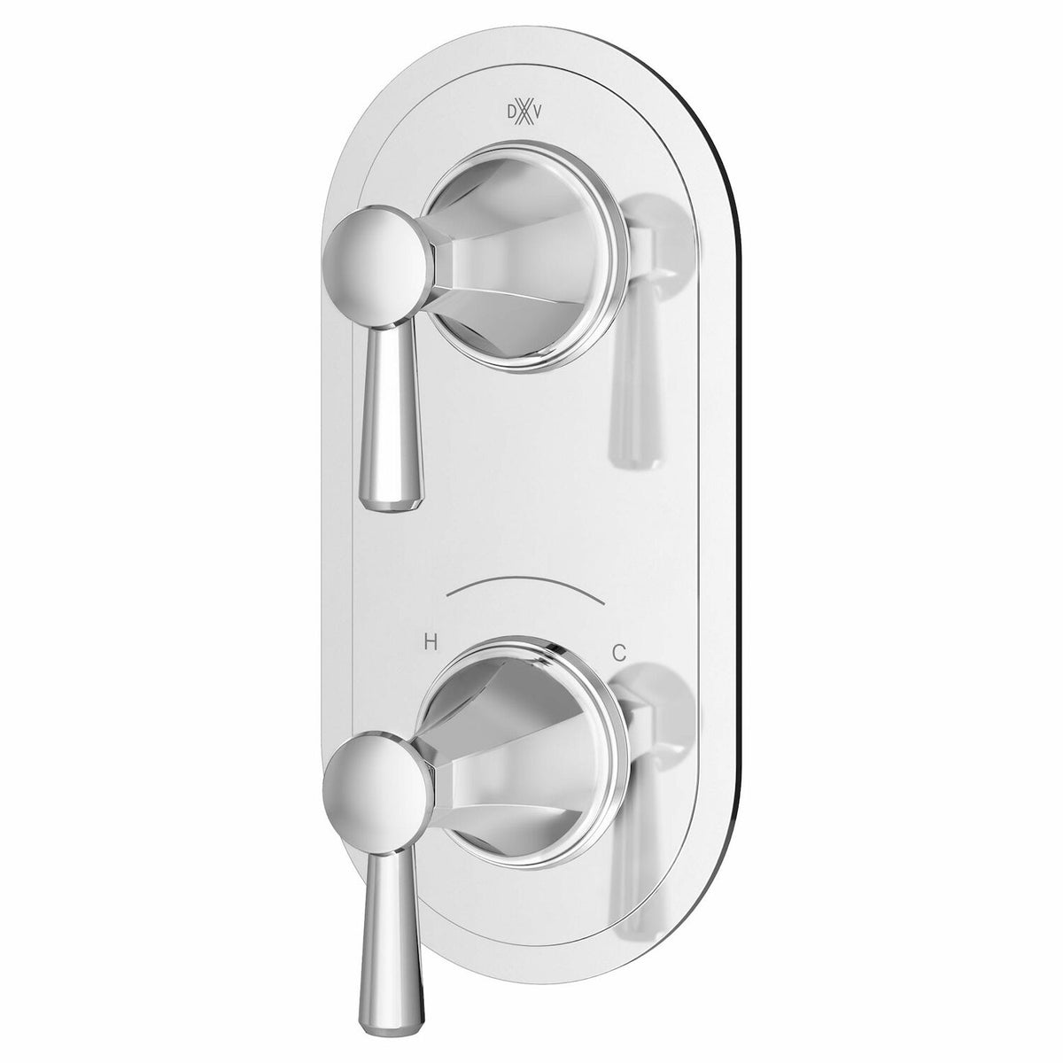 FITZGERALD 2-HANDLE THERMOSTATIC VALVE TRIM ONLY WITH LEVER HANDLES - robinsonco.ca