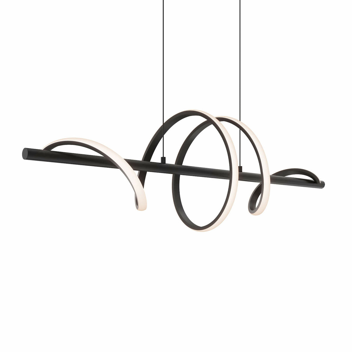 SPIN 5CCT LED 40" PENDANT