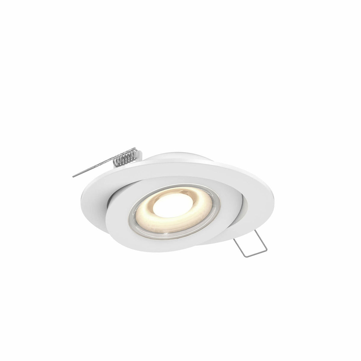 PIVOT 4 INCH FLAT RECESSED LED GIMBAL
