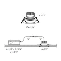 REVOLVE 3.5" REGRESSED GIMBAL DOWNLIGHT - robinsonco.ca