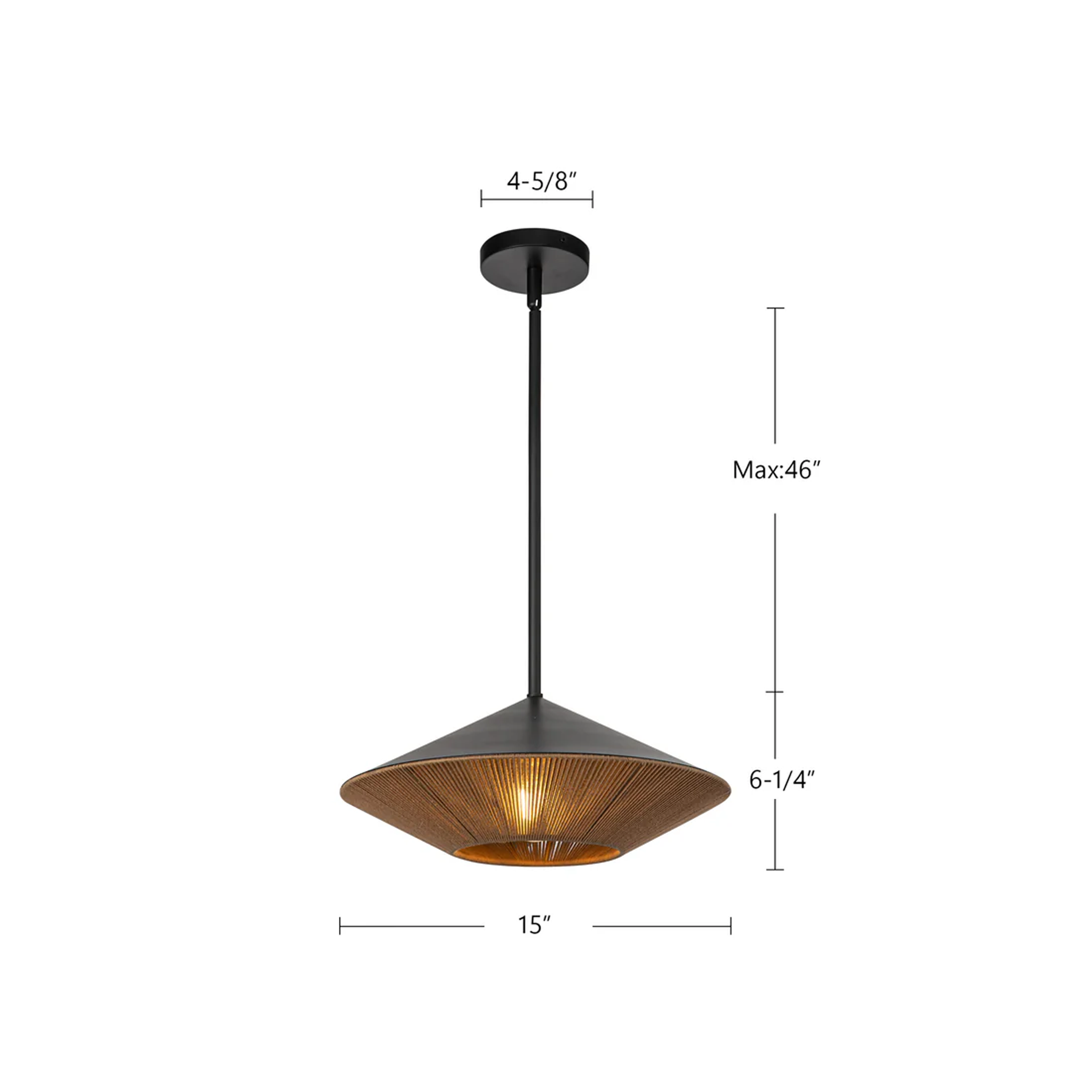 DAPHNE 15" PENDANT - robinsonco.ca