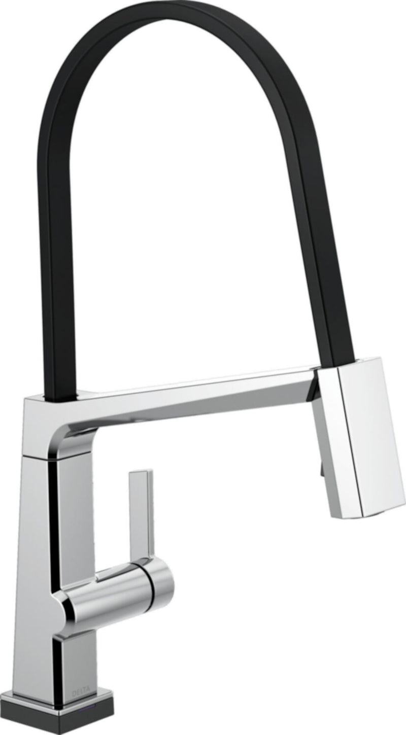 PIVOTAL SINGLE HANDLE EXPOSED HOSE KITCHEN FAUCET WITH TOUCH2O TECHNOLOGY - robinsonco.ca