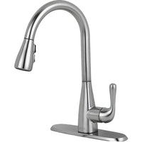 MARLEY SINGLE HANDLE PULL-DOWN KITCHEN FAUCET - robinsonco.ca