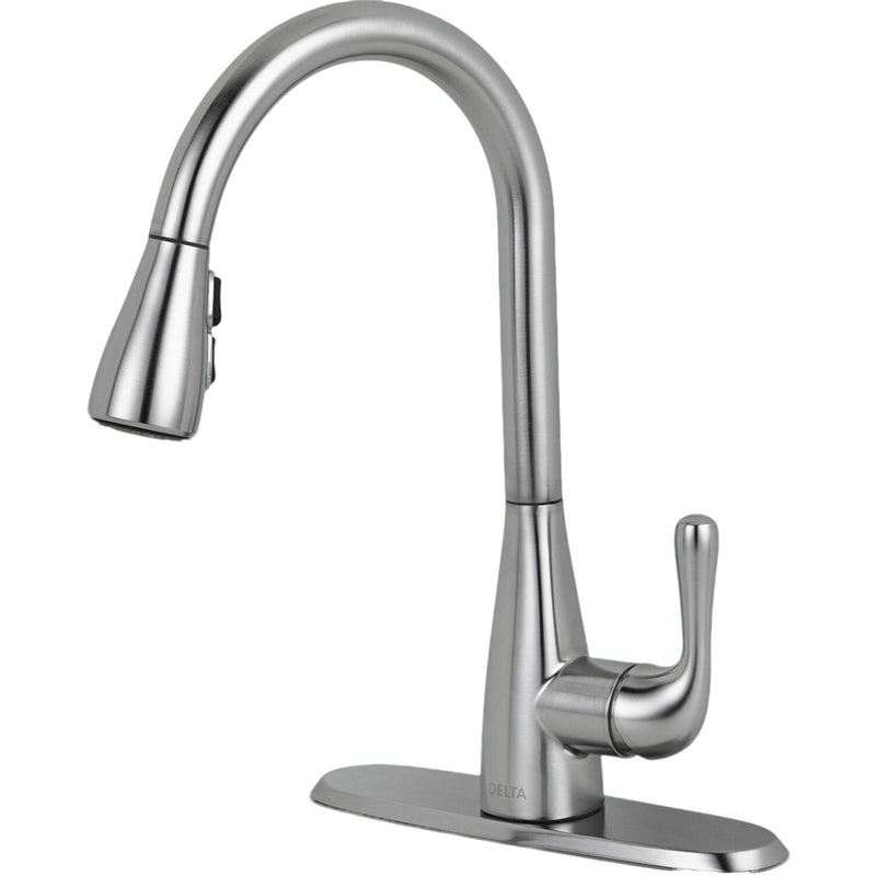 MARLEY SINGLE HANDLE PULL-DOWN KITCHEN FAUCET - robinsonco.ca
