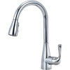 MARLEY SINGLE HANDLE PULL-DOWN KITCHEN FAUCET - robinsonco.ca