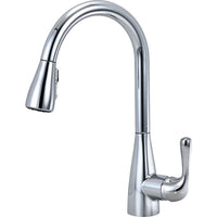 MARLEY SINGLE HANDLE PULL-DOWN KITCHEN FAUCET - robinsonco.ca