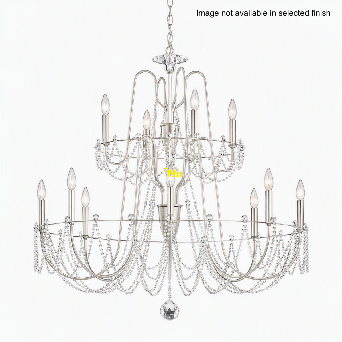 Schonbek Esmery 12 light chandelier