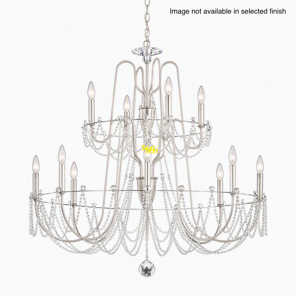 Schonbek Esmery 12 light chandelier