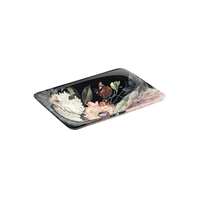 DUTCHMASTER BLUSH FLORAL CARILLION DROP-IN BATHROOM SINK - robinsonco.ca