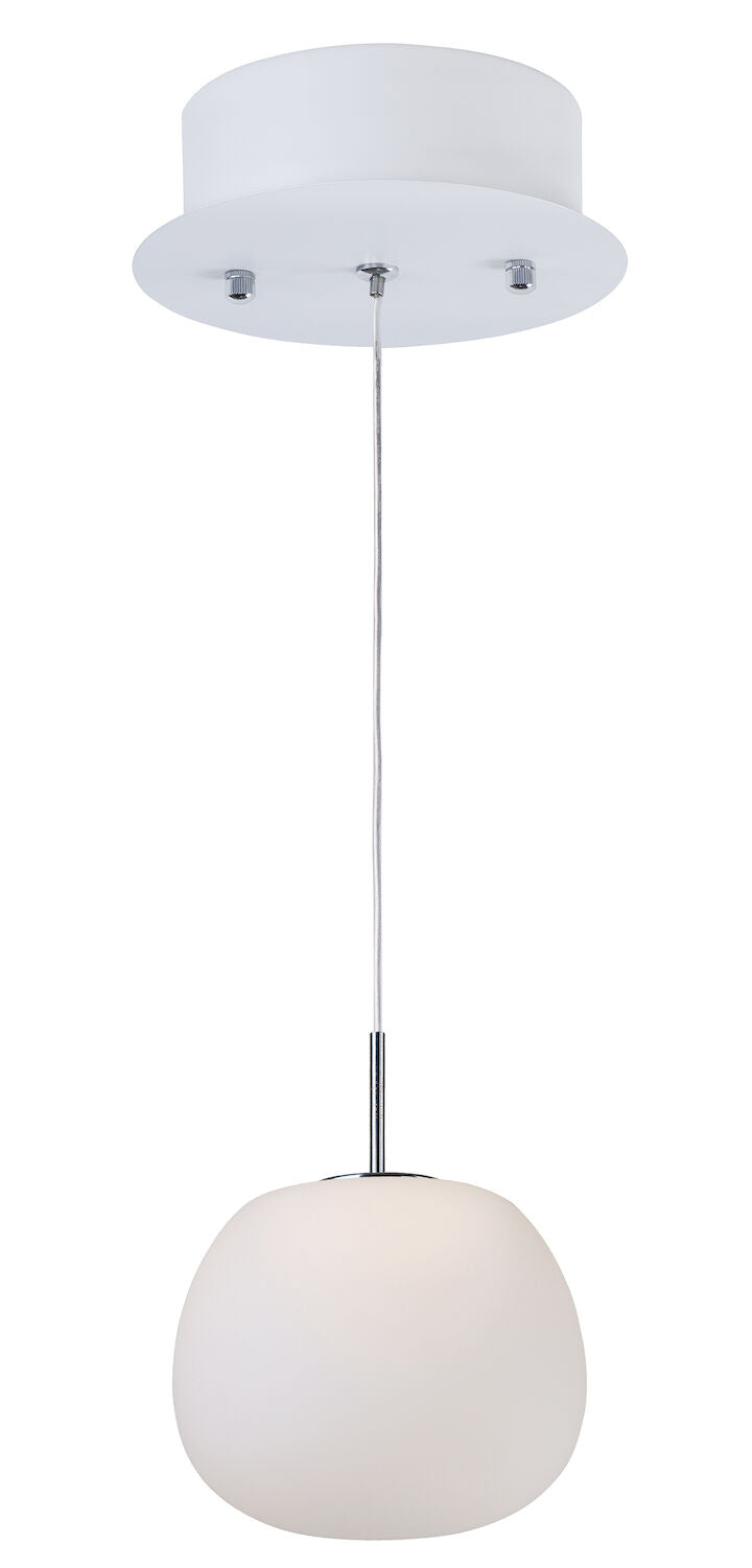 PUFFS 1-LIGHT LED PENDANT
