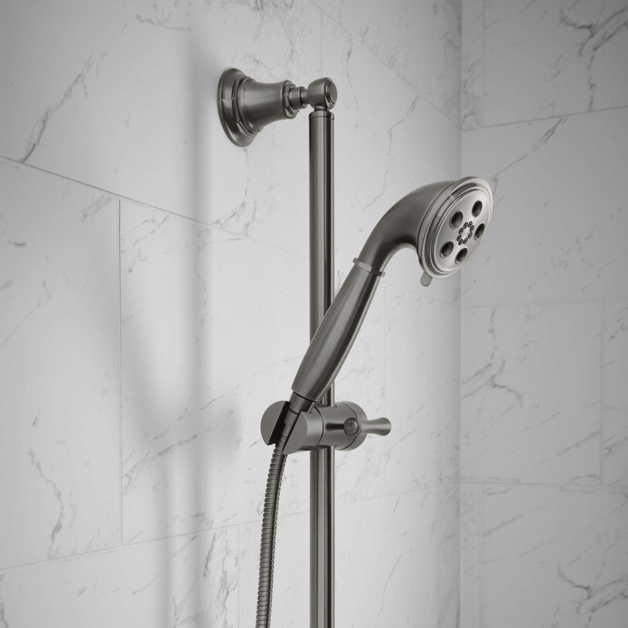 ESSENTIAL™ SHOWER SERIES CLASSIC ROUND H2OKINETIC® MULTI-FUNCTION HANDSHOWER - robinsonco.ca