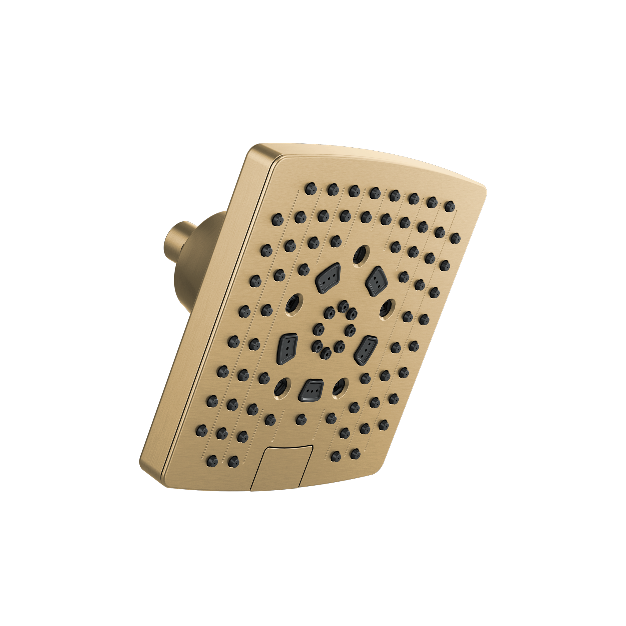 ESSENTIAL™ SHOWER SERIES 7" LINEAR SQUARE H2OKINETIC® MULTI-FUNCTION WALL MOUNT SHOWERHEAD - robinsonco.ca
