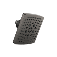 ESSENTIAL™ SHOWER SERIES 7" LINEAR SQUARE H2OKINETIC® MULTI-FUNCTION WALL MOUNT SHOWERHEAD - robinsonco.ca