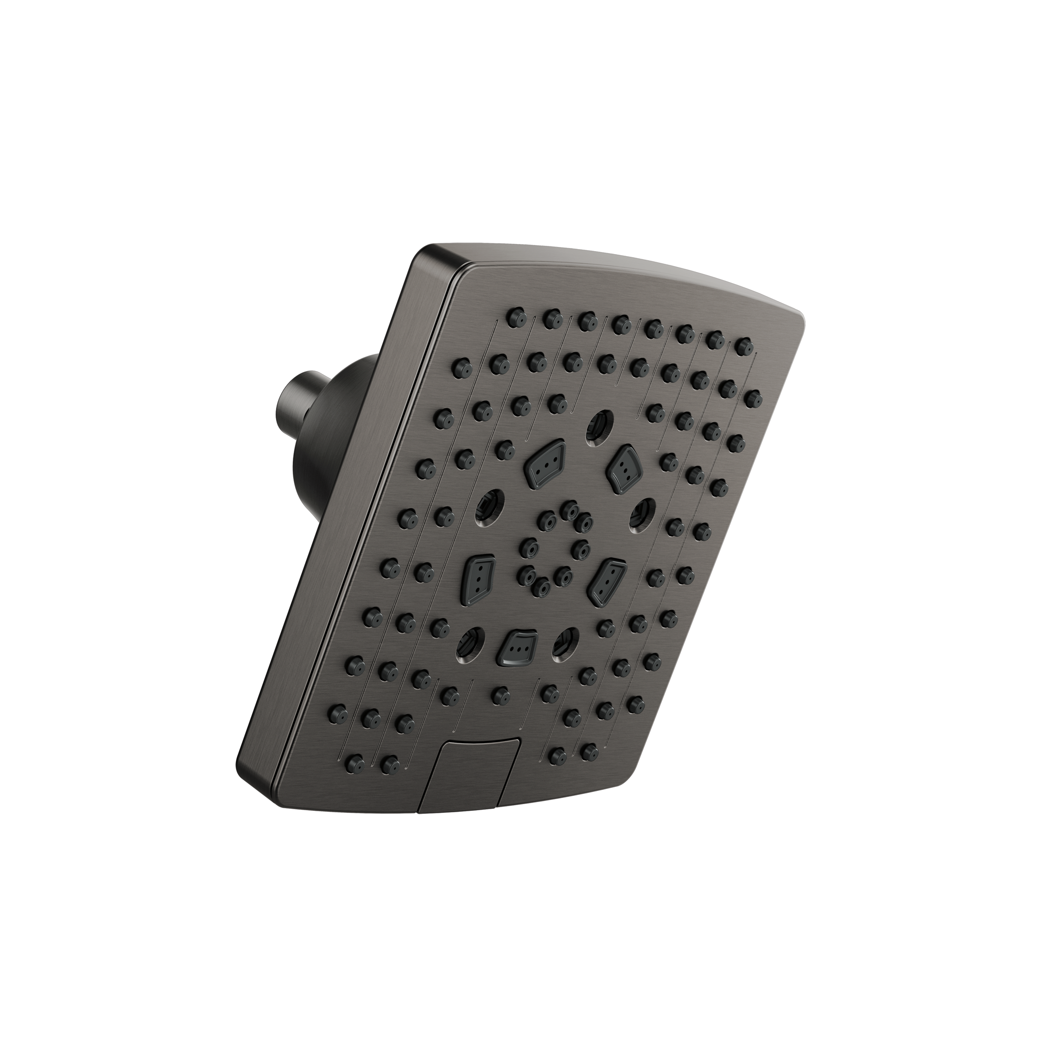 ESSENTIAL™ SHOWER SERIES 7" LINEAR SQUARE H2OKINETIC® MULTI-FUNCTION WALL MOUNT SHOWERHEAD - robinsonco.ca