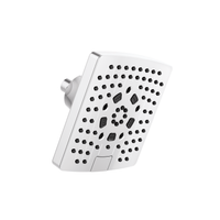 ESSENTIAL™ SHOWER SERIES 7" LINEAR SQUARE H2OKINETIC® MULTI-FUNCTION WALL MOUNT SHOWERHEAD - robinsonco.ca