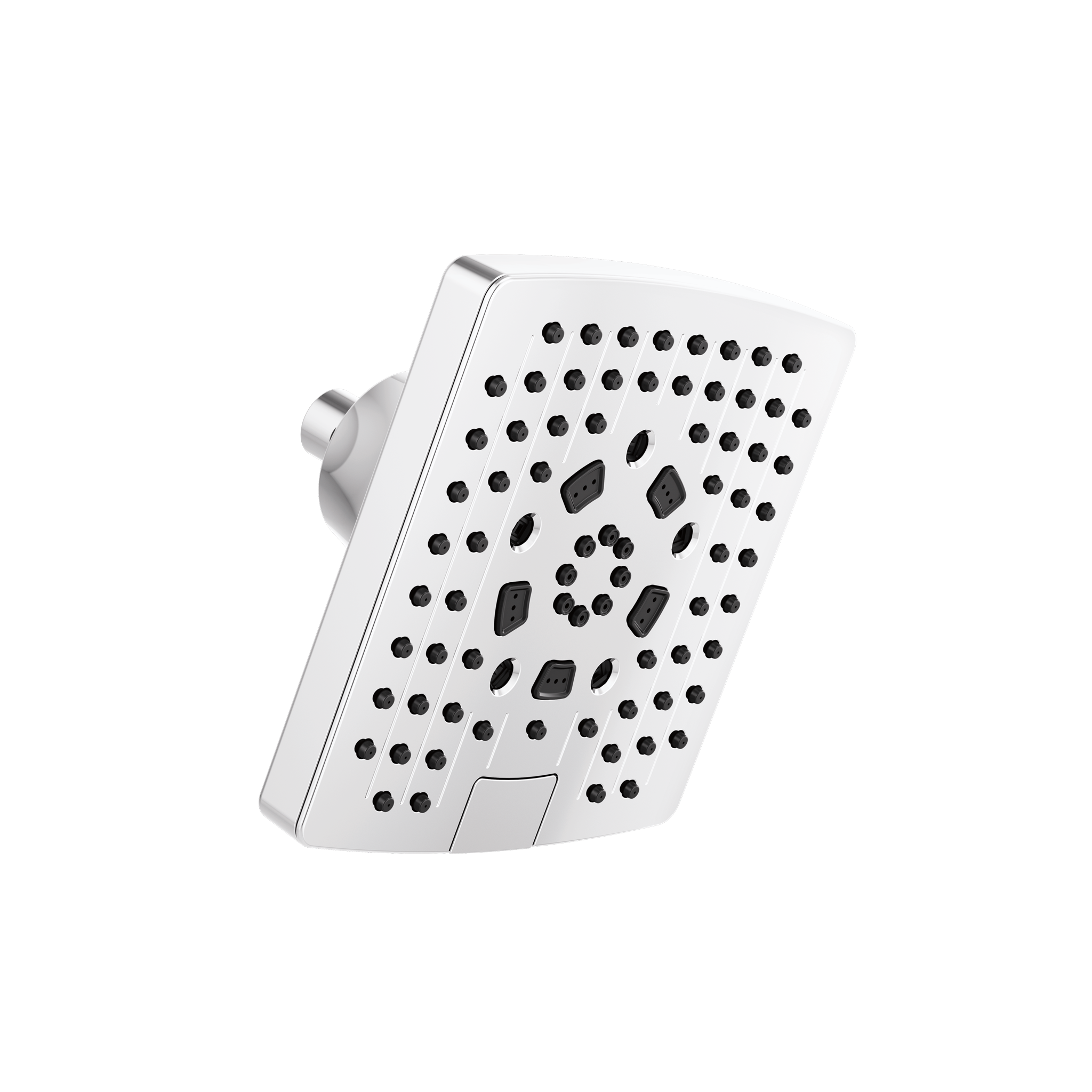 ESSENTIAL™ SHOWER SERIES 7" LINEAR SQUARE H2OKINETIC® MULTI-FUNCTION WALL MOUNT SHOWERHEAD - robinsonco.ca
