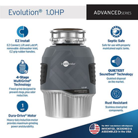 EVOLUTION 1.0HP WASTE DISPOSER - robinsonco.ca