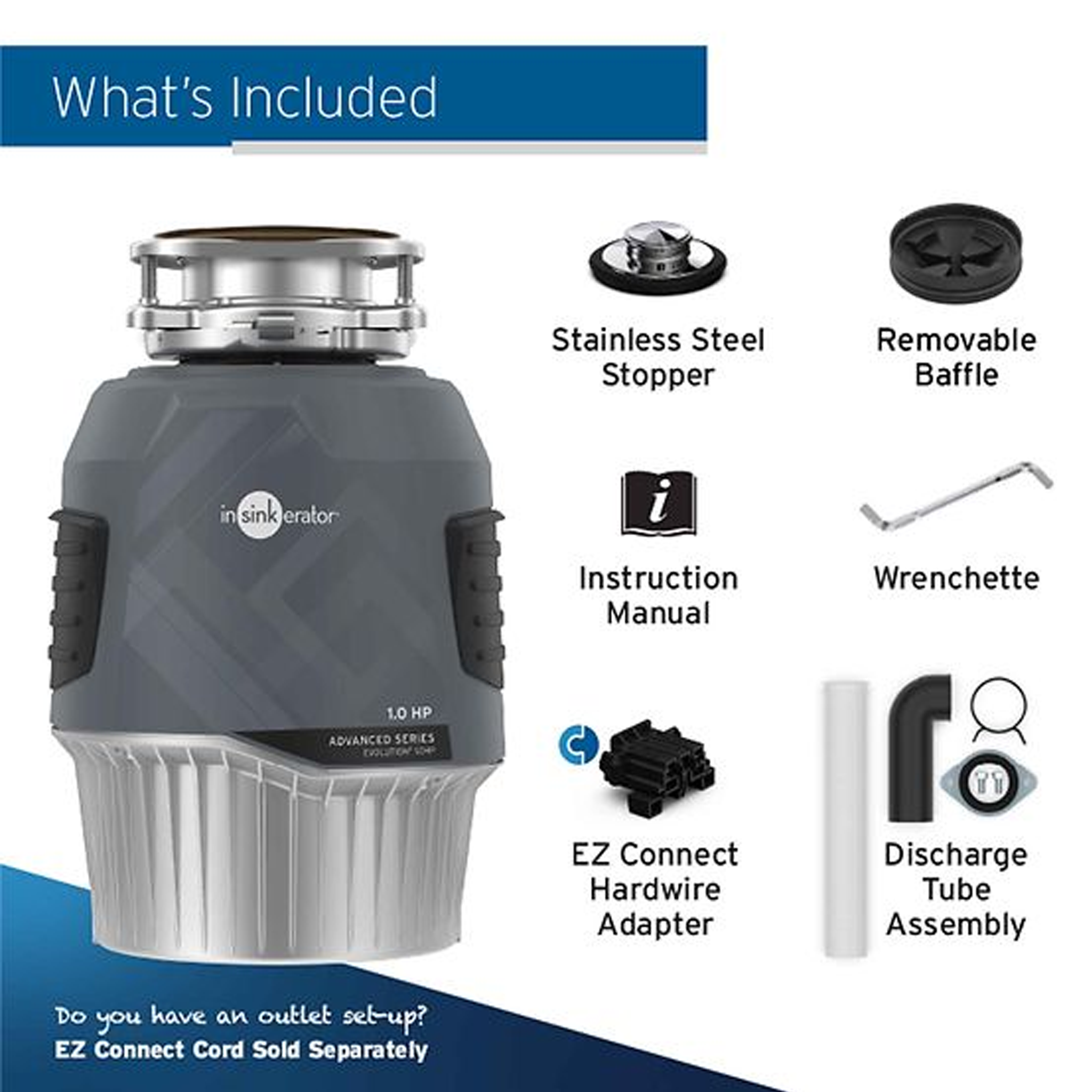 EVOLUTION 1.0HP WASTE DISPOSER - robinsonco.ca