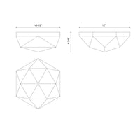 KRYSTA 12-IN FLUSH MOUNT - robinsonco.ca