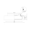 ASTON FLUSH MOUNT (MULTIPLE SIZES) - robinsonco.ca