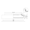 ASTON FLUSH MOUNT (MULTIPLE SIZES) - robinsonco.ca
