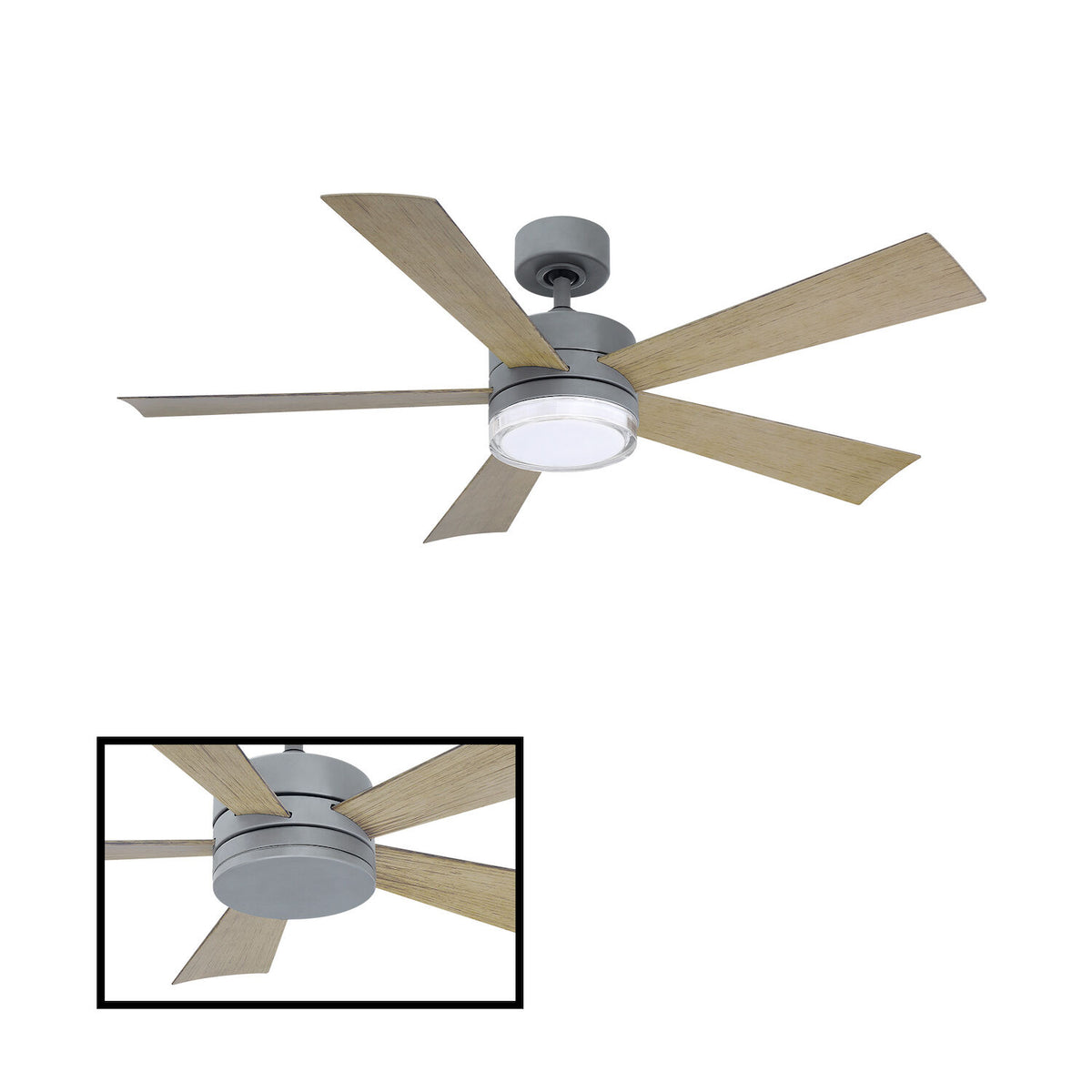 WYND 52-INCH 3000K LED CEILING FAN - robinsonco.ca