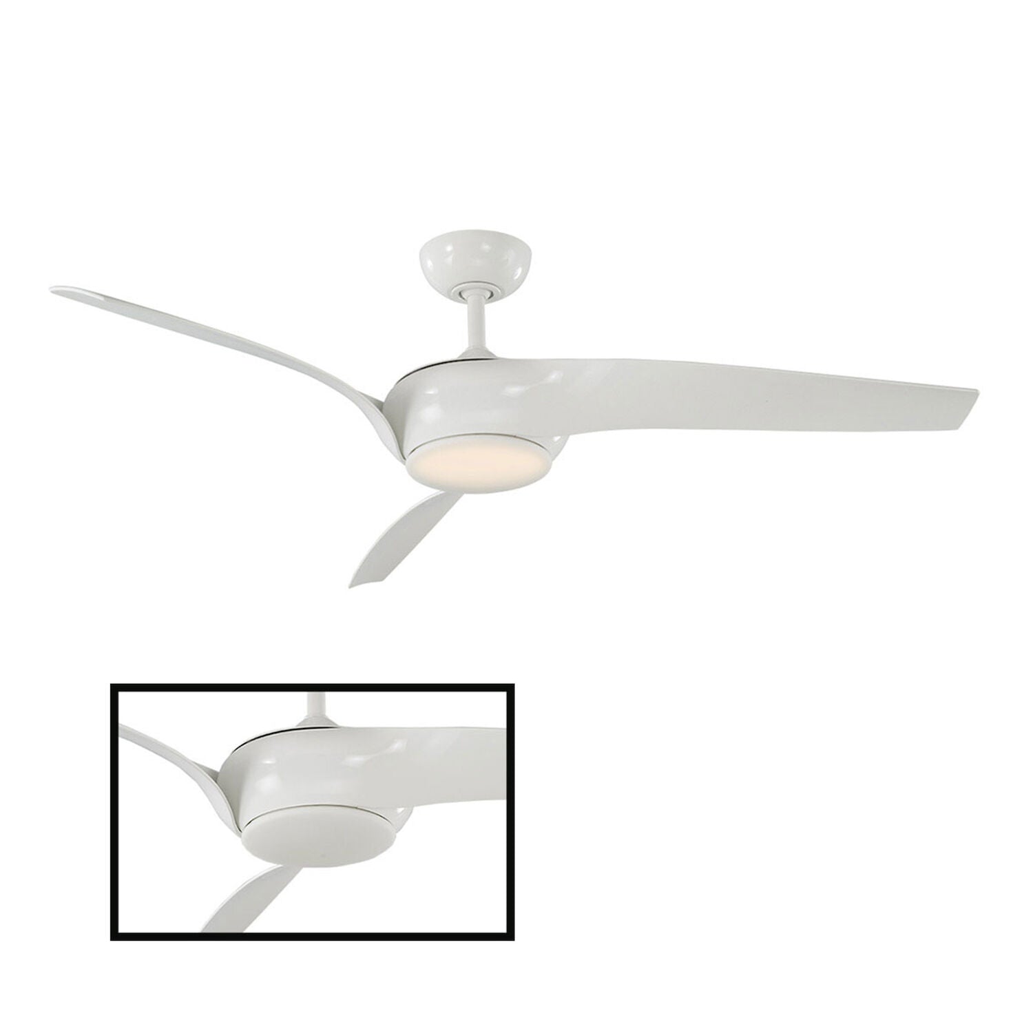 NIRVANA 56-INCH 3000K LED CEILING FAN - robinsonco.ca