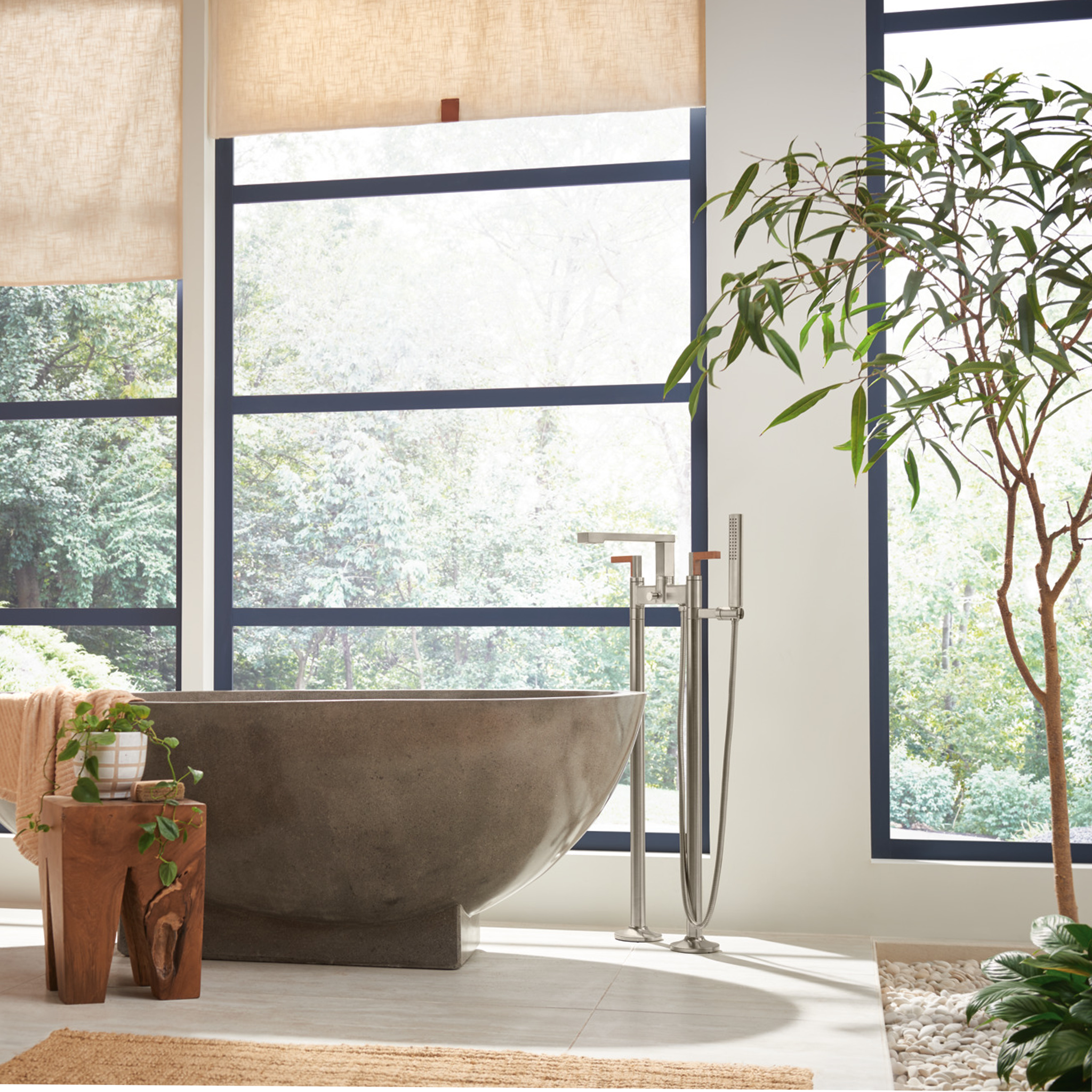 FRANK LLOYD WRIGHT TWO-HANDLE TUB FILLER TRIM KIT - robinsonco.ca