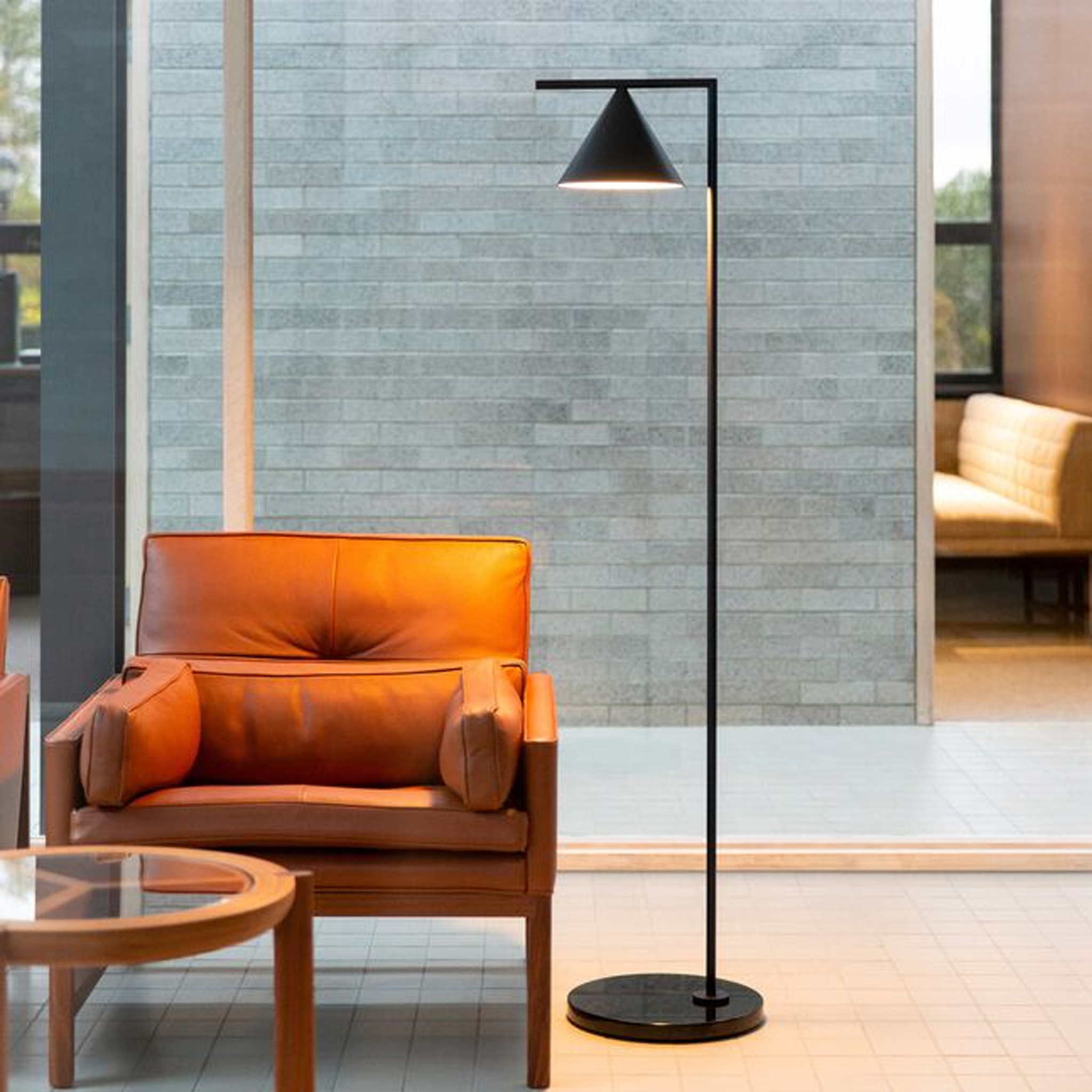 CAPTAIN FLINT DIMMABLE FLOOR LAMP WITH MARBLE BASE BY MICHAEL ANASTASSIADES - robinsonco.ca