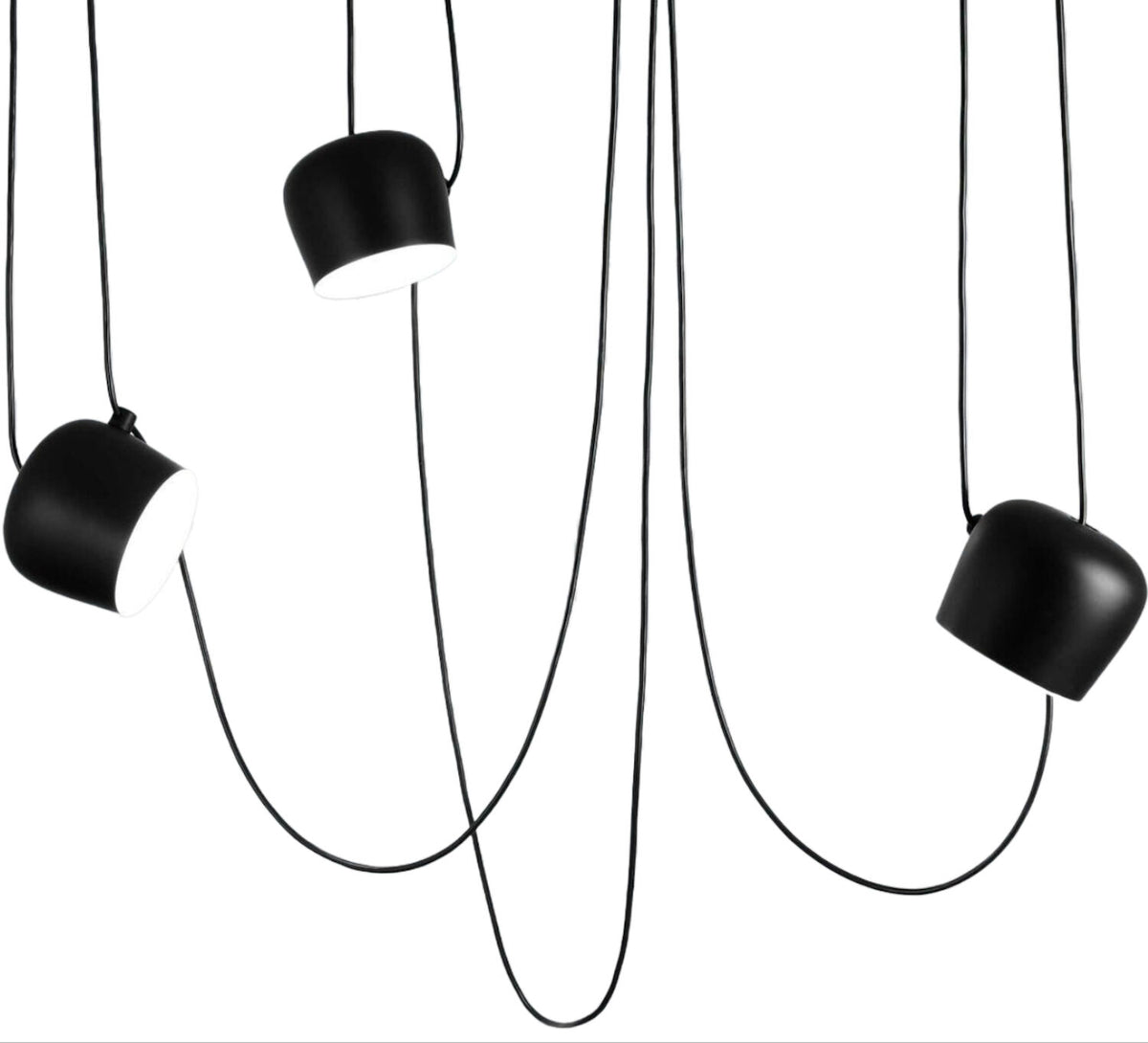 AIM LED PENDANT LIGHT (SET OF 3 WITH MULTICANOPY) BY RONAN AND ERWAN BOUROULLEC - robinsonco.ca
