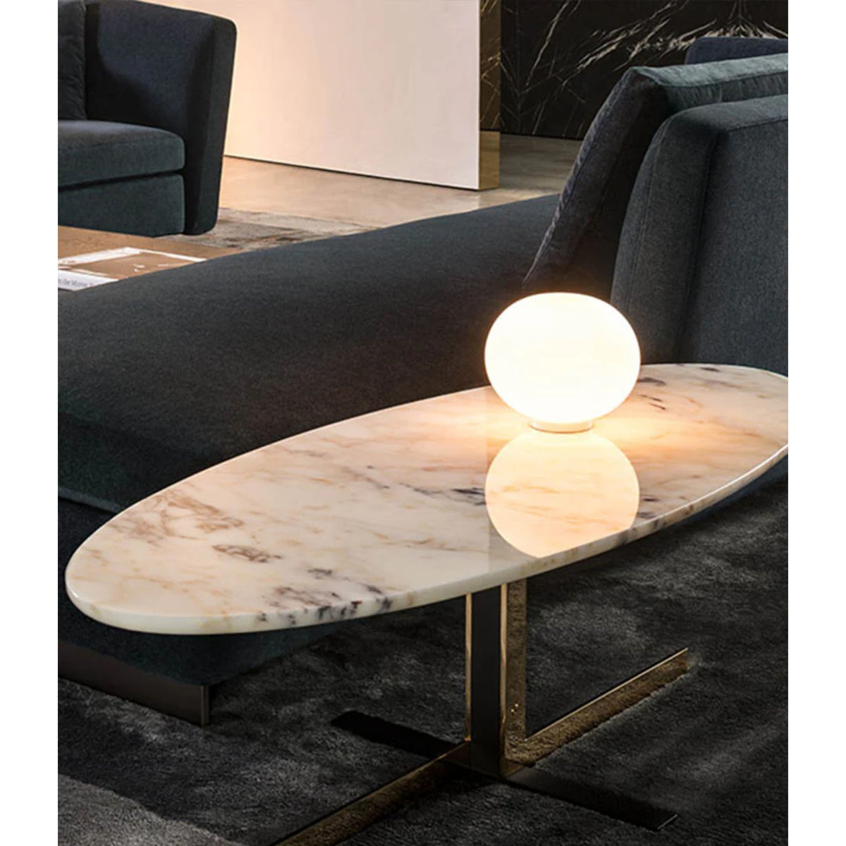 GLO-BALL BASIC TABLE LAMP BY JASPER MORRISON (MULTIPLE SIZES) - robinsonco.ca