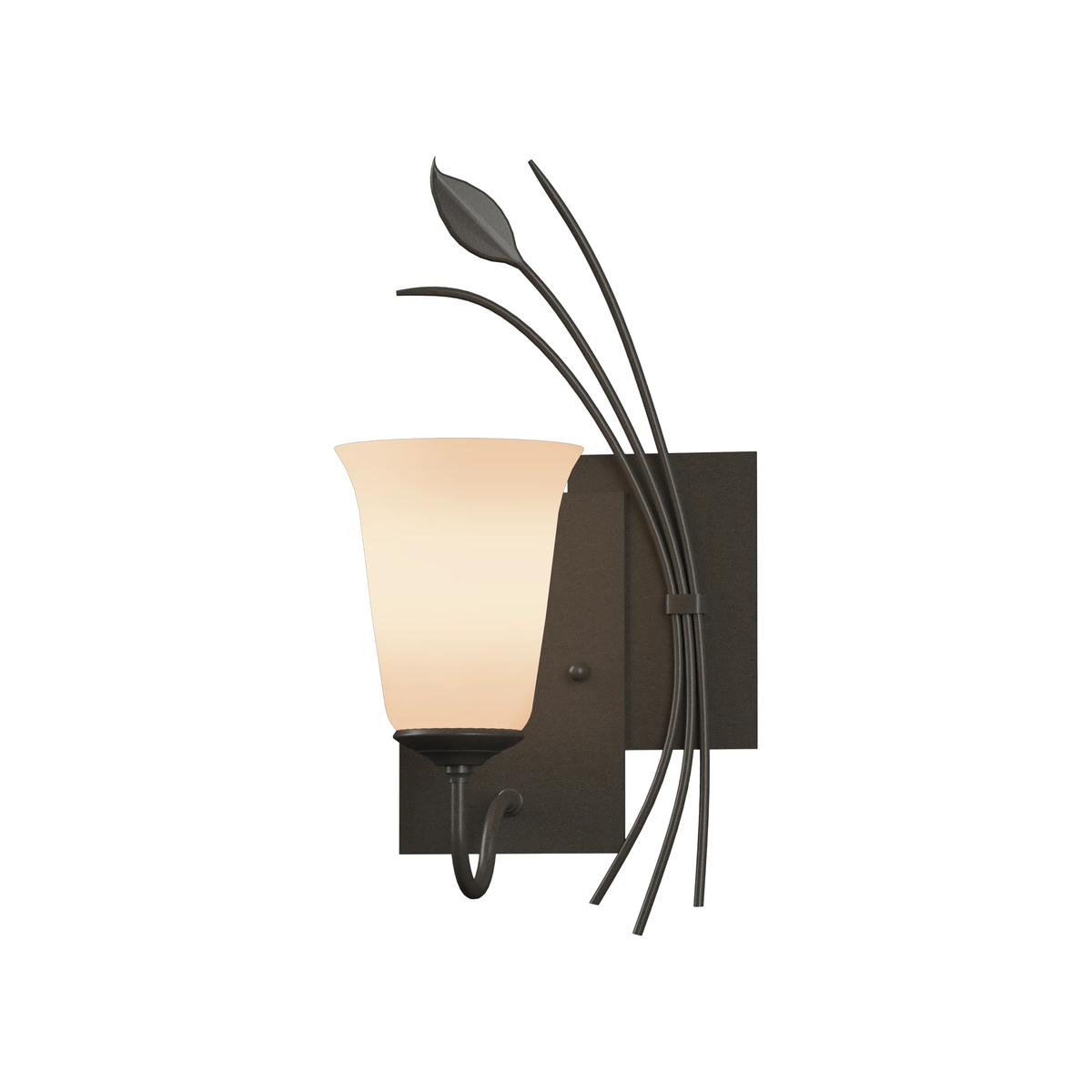 FORGED LEAF RIGHT SCONCE - robinsonco.ca