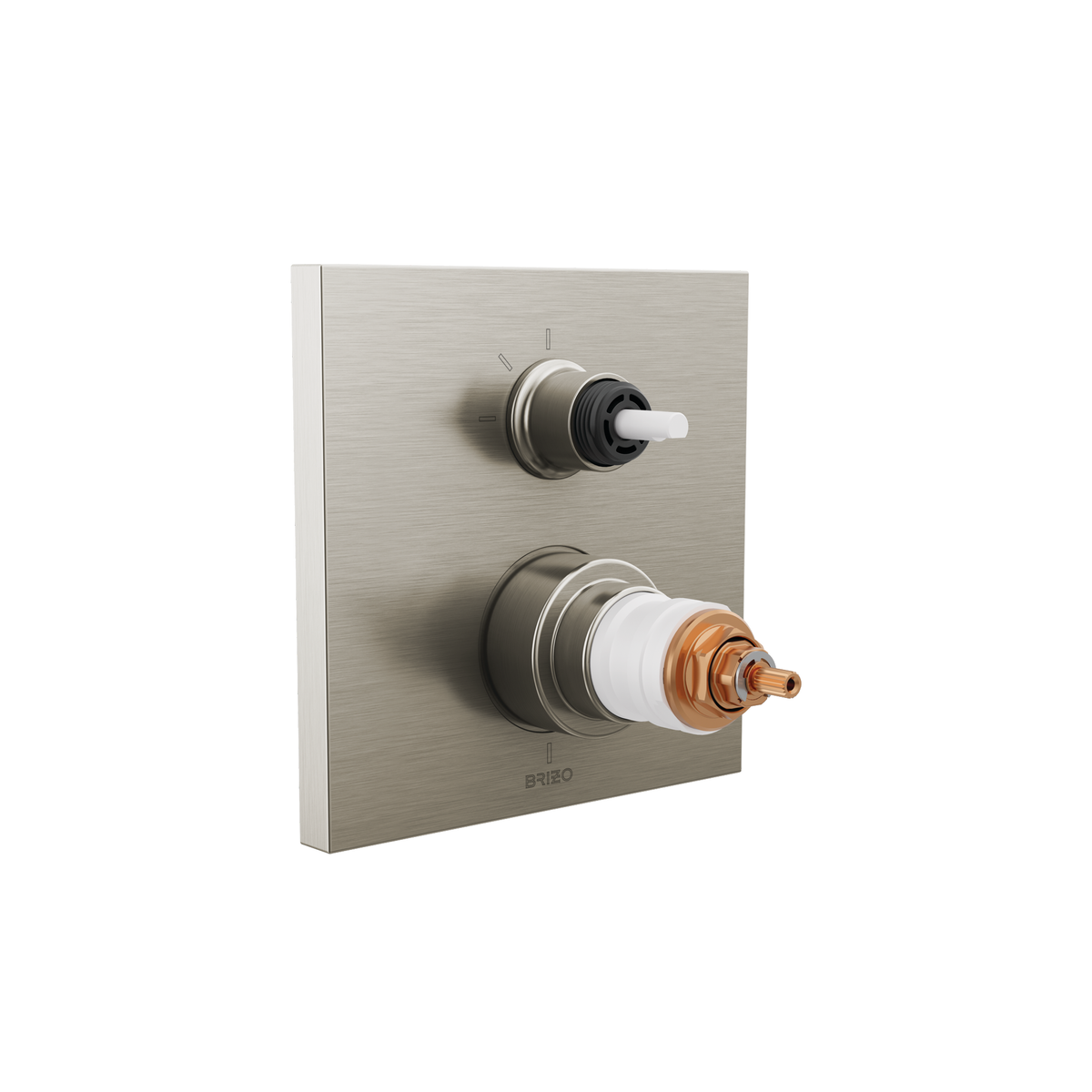 FRANK LLOYD WRIGHT 3-FUNCTION INTEGRATERD THERMOSTATIX DIVERTER TRIM - LESS HANDLES - robinsonco.ca