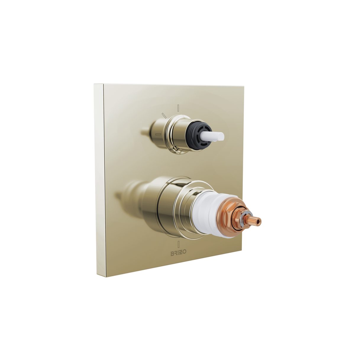 FRANK LLOYD WRIGHT 3-FUNCTION INTEGRATERD THERMOSTATIX DIVERTER TRIM - LESS HANDLES - robinsonco.ca
