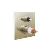 FRANK LLOYD WRIGHT 3-FUNCTION INTEGRATERD THERMOSTATIX DIVERTER TRIM - LESS HANDLES - robinsonco.ca