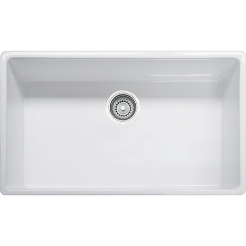 FARM HOUSE APRON FRONT SINGLE BOWL FIRECLAY KITCHEN SINK