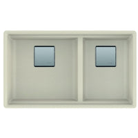 PEAK GRANITE UNDERMOUNT DOUBLE BOWL KITCHEN SINK - robinsonco.ca