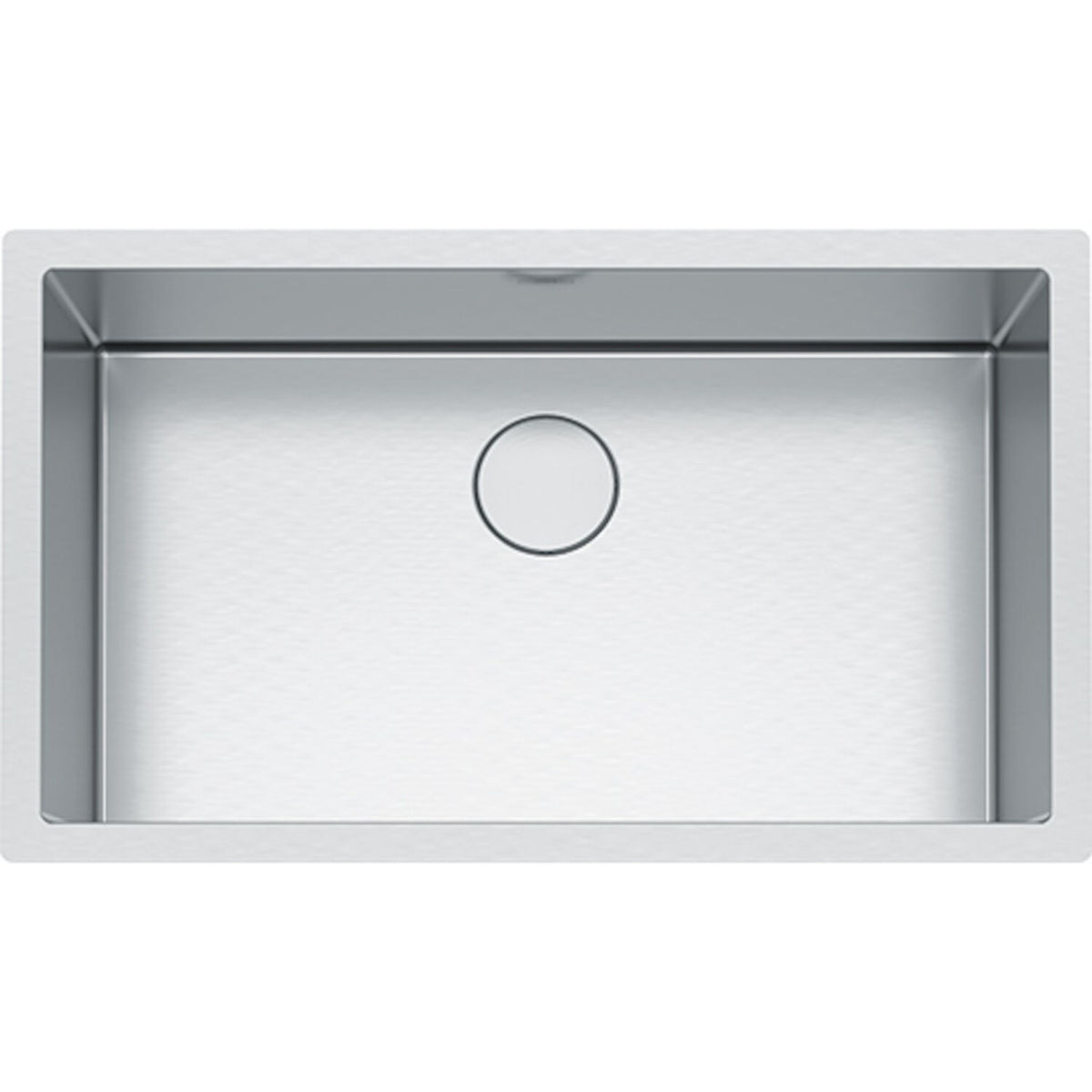 FRANKE PROFESSIONAL STAINLESS STEEL UNDERMOUNT SINGLE BOWL KITCHEN SINK