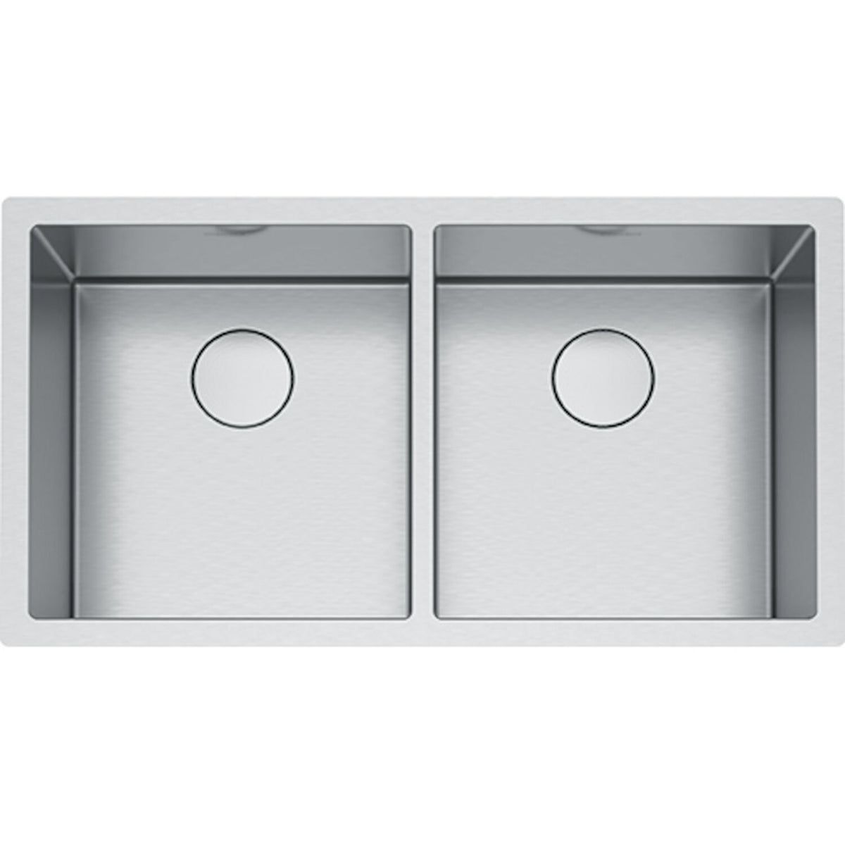 FRANKE PROFESSIONAL STAINLESS STEEL UNDERMOUNT DOUBLE BOWL KITCHEN SINK