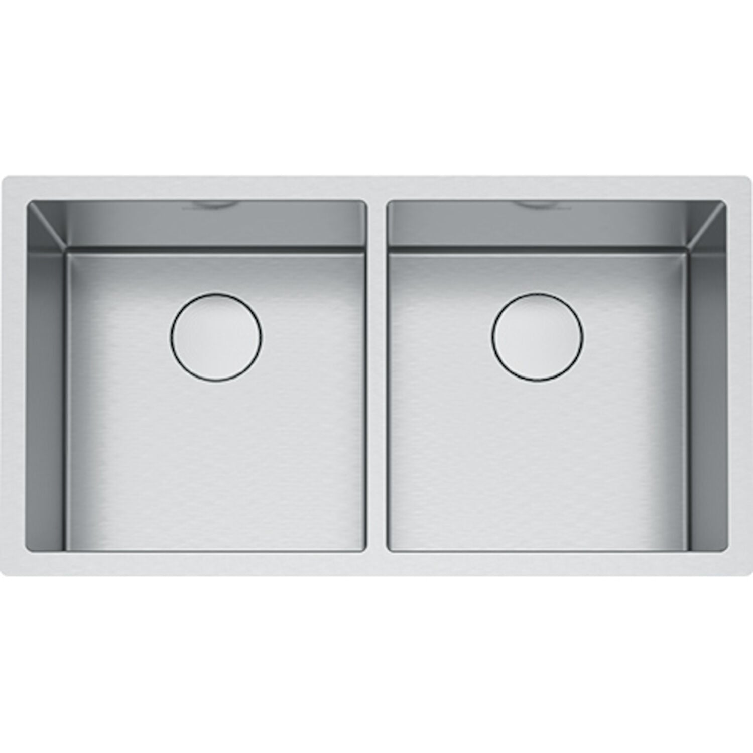 FRANKE PROFESSIONAL STAINLESS STEEL UNDERMOUNT DOUBLE BOWL KITCHEN SINK