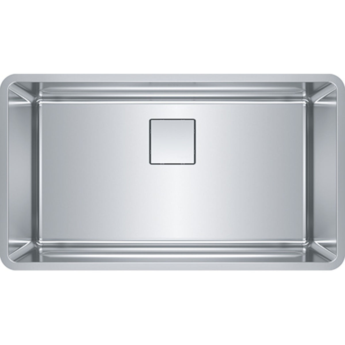 FRANKE PESCARA STAINLESS STEEL UNDERMOUNT SINGLE BOWL KITCHEN SINK