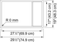 CRYSTAL SINGLE BOWL UNDERMOUNT SINK - robinsonco.ca