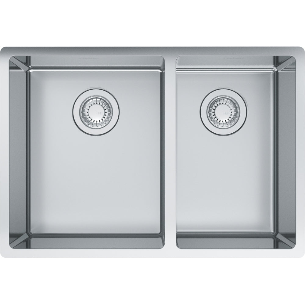 CUBE DOUBLE BOWL UNDERMOUNT SINK - robinsonco.ca