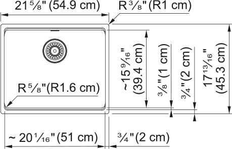 MARIS SINGLE BOWL UNDERMOUNT SINK - robinsonco.ca