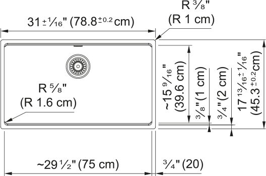 MARIS SINGLE BOWL UNDERMOUNT SINK - robinsonco.ca