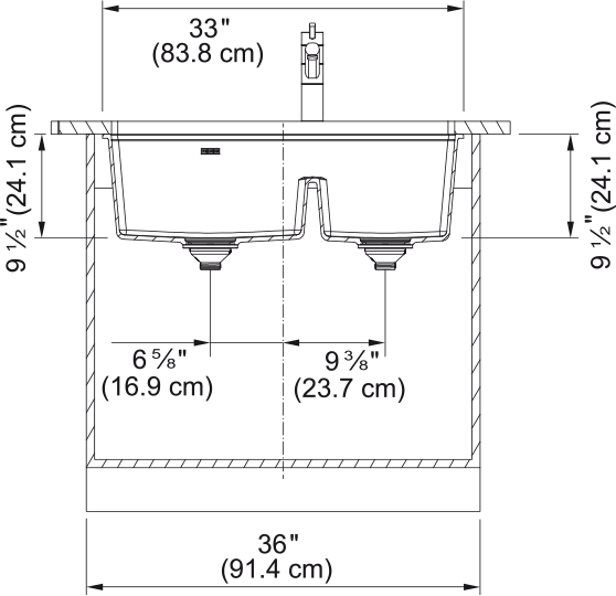 MARIS DOUBLE BOWL UNDERMOUNT SINK - robinsonco.ca