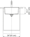 MARIS SINGLE BOWL TOPMOUNT SINK - robinsonco.ca