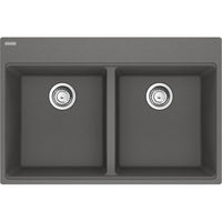 MARIS DOUBLE BOWL TOPMOUNT SINK - robinsonco.ca
